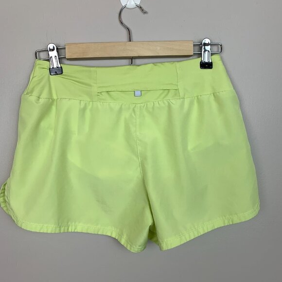 Nike Yellow/Green Neon Inner Brief Running Shorts - Size Medium - Picture 2 of 9